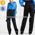 Плиссированные широкие шерстяные брюки Производство Оптовая продажа женской одежды (TA3040P)